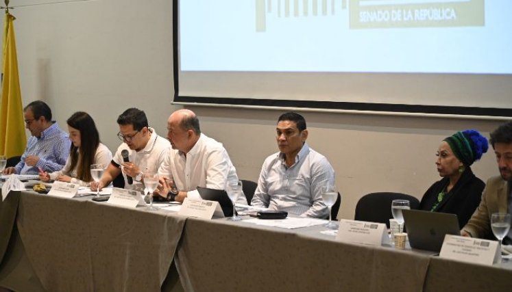 La Comisión de Ordenamiento Territorial del Senado sesionó en Cúcuta./Foto cortesía