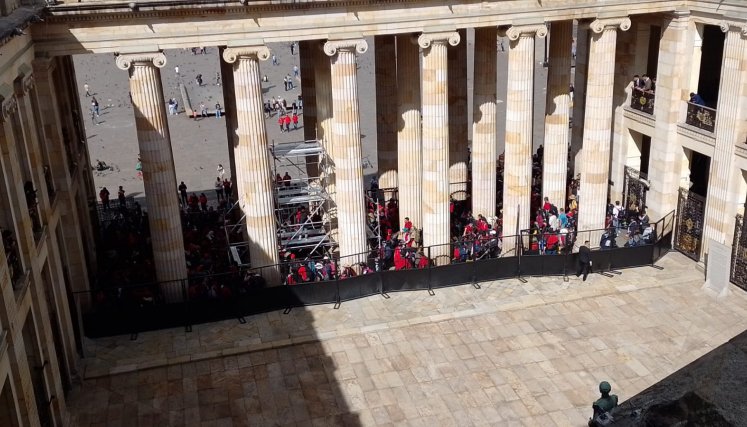 Indígenas en el Capitolio