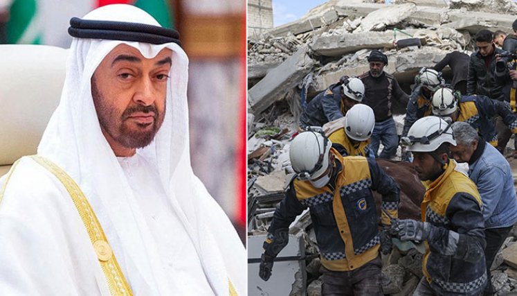 Emiratos Árabes Unidos destinará 100 millones de dólares a víctimas del sismo./Foto: AFP
