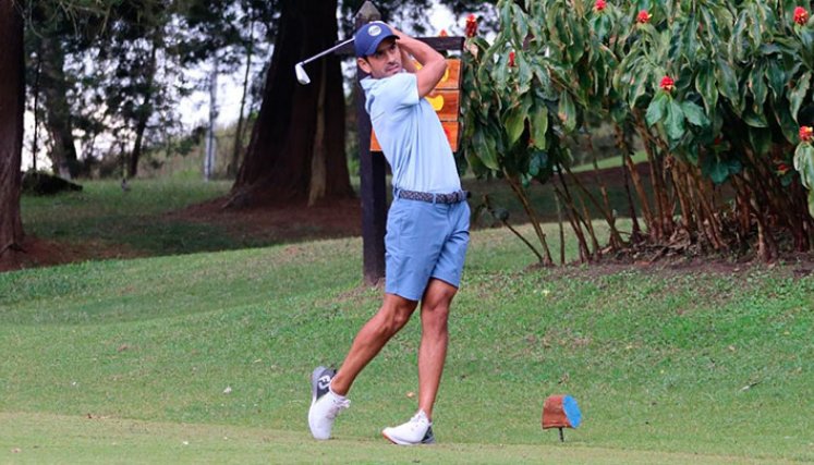 Julián Colmenares Rey, golfista cucuteño. 
