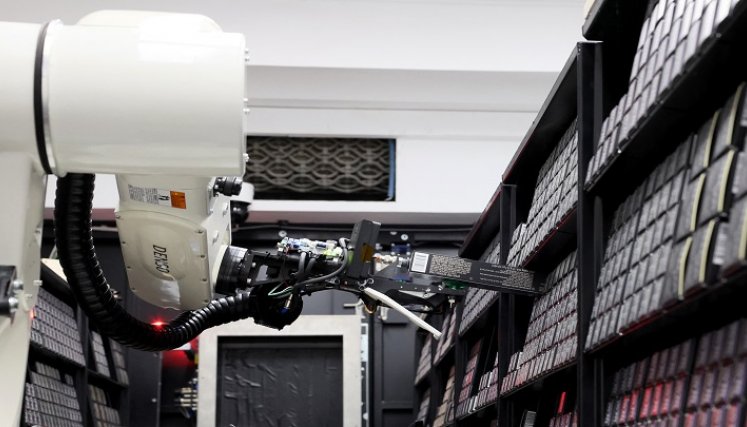 Robot para compra en línea. / Foto: AFP