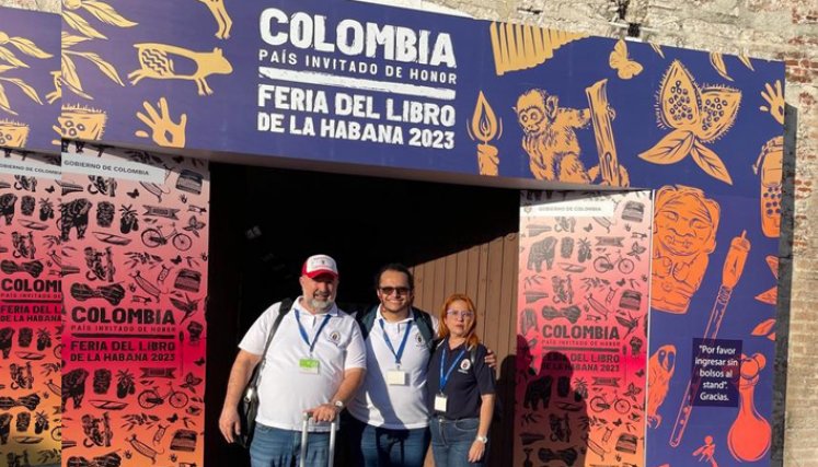 Unipamplona presente en la feria internacional del libro de La Habana 