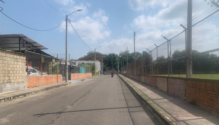  En la ‘calle del burro’ se dio el hecho ante la mirada de varias personas.