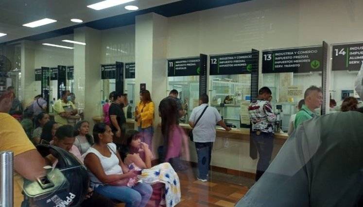 El recaudo de predial ya se acerca a los 6.000 millones./Foto cortesía