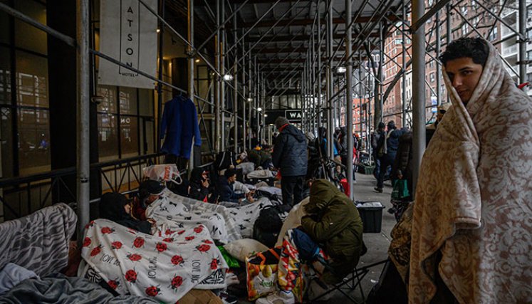 EE. UU. afirma que la llegada de migrantes de Centroamérica cayó 71%./Foto: AFP