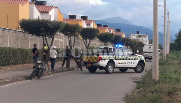 Homicidio en Villa del Rosario./Foto: cortesía