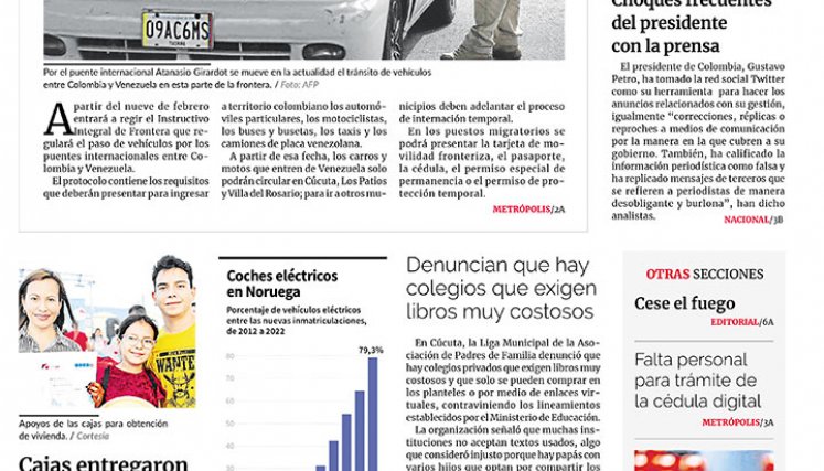 Portada del 2 de febrero de 2023