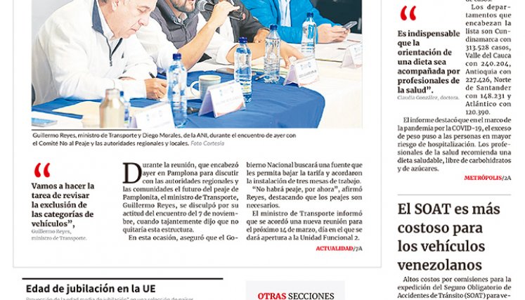 Portada del 6 de febrero de 2023