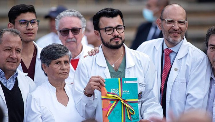 El proyecto de la reforma a la salud fue radicado en el Congreso para su debate. / Foto Archivo