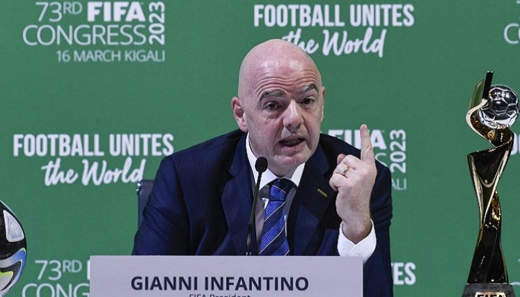 Gianni Infantino fue reelegido  presidente de la Fifa por un periodo más.