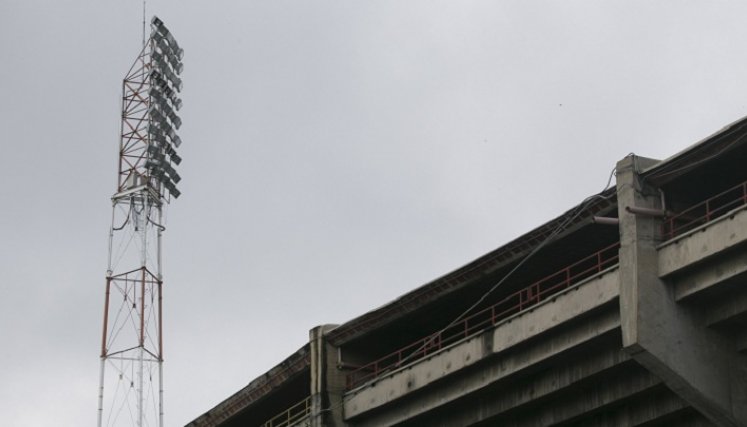 Las luminarias del estadio General Santander serán cambiadas en su totalidad por luz led. 