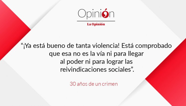 30 años de un crimen 