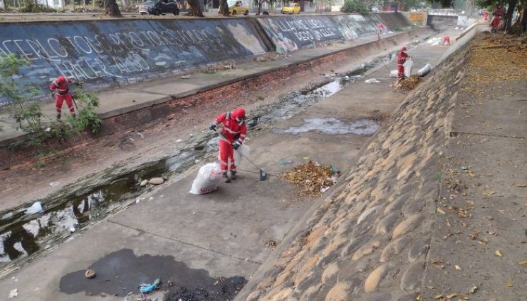 Se espera adelantar la labor de recuperación del Canal Bogotá, cada dos meses. / Foto: Cortesía 