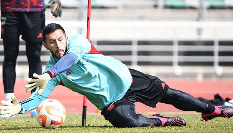 Camilo Vargas, arquero de la Selección Colombia. 