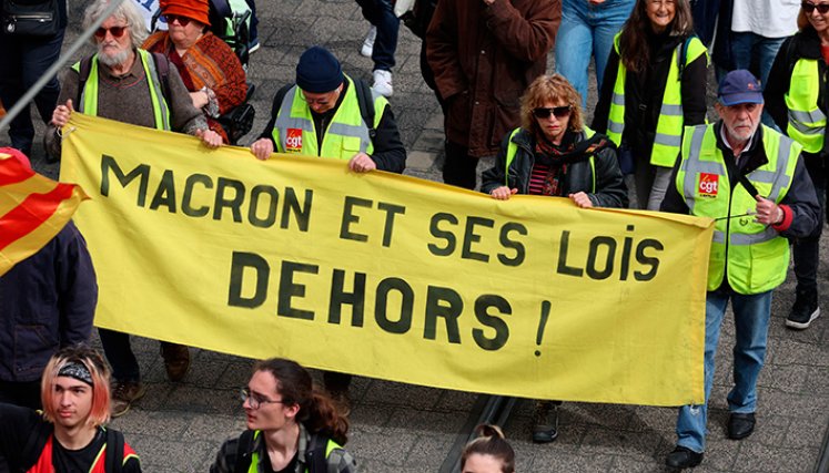 Emmanuel Macron, presidente de Francia