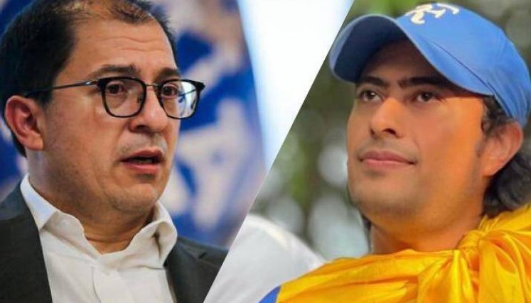 Francisco Barbosa y Nicolás Petro 