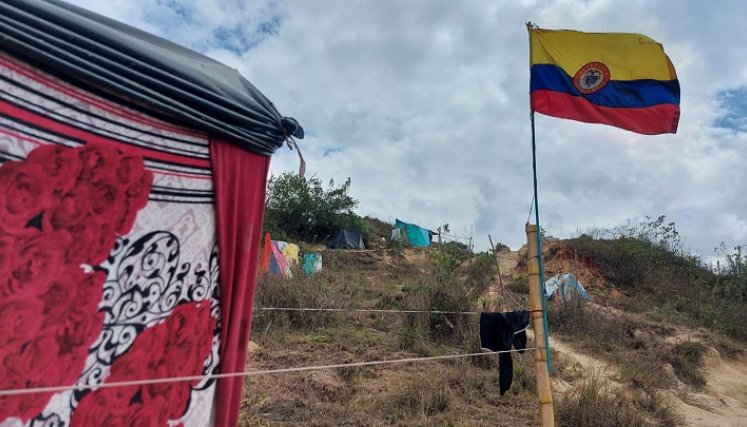 Las autoridades buscan mecanismos de concertación antes de proceder al lanzamiento de las familias que invaden terrenos aledaños a la Normal Superior de Ocaña.