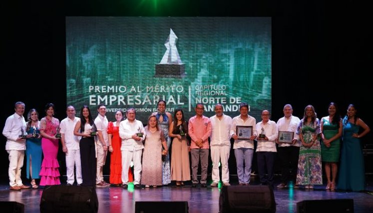 Este es el máximo reconocimiento que entrega anualmente la Universidad Simón Bolívar a las empresas y líderes destacados de Colombia./Foto Cortesía