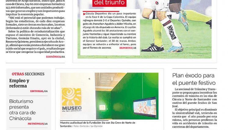 Portada del 18 de marzo de 2023