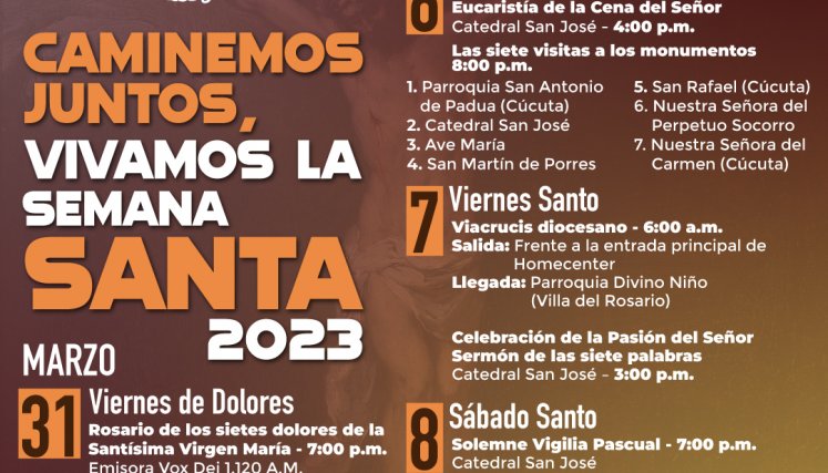 Programación Semana Santa