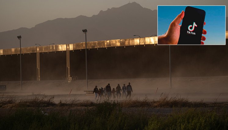 TikTok y migrantes