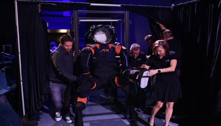Traje espacial. / Foto: AFP