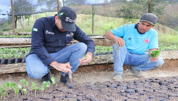 En el vivero El Edén del corregimiento de Buenavista de Ocaña germina el proyecto para la conservación de la biodiversidad del Catatumbo.