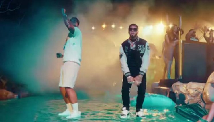 Maluma se une a Anuel AA con ‘Diablo, que chimba’ 