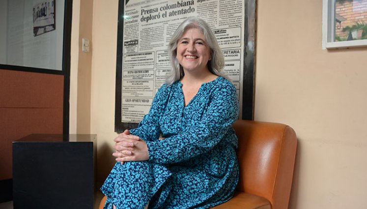 Catalina Velasco, ministra de Vivienda, espera que la inflación ceda y los bancos bajen sus tasas de interés. Foto Leonardo Favio Oliveros/La Opinión