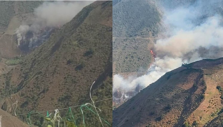 Incendio Chitagá