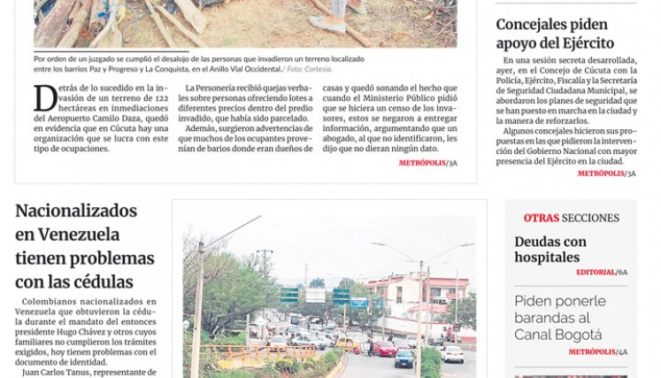 Portada del martes, 28 de marzo de 2023
