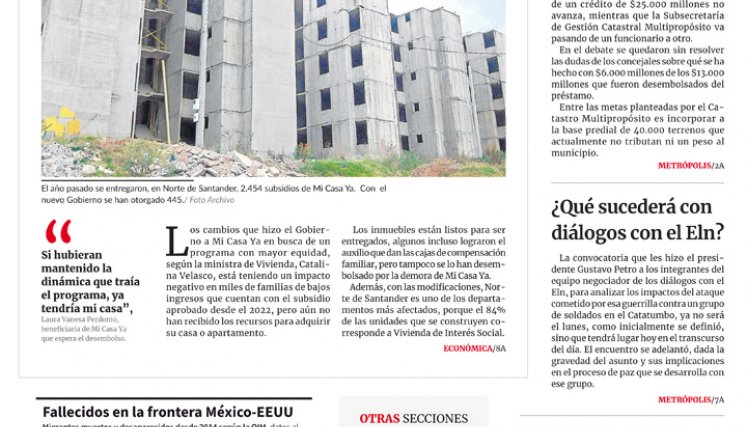 Portada del viernes, 31 de marzo de 2023