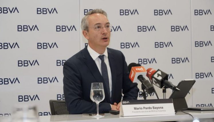presidente de BBVA Colombia, Mario Pardo,