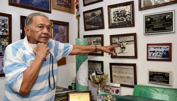 Miguel Escobar, exjugador y figura del Deportivo Cali