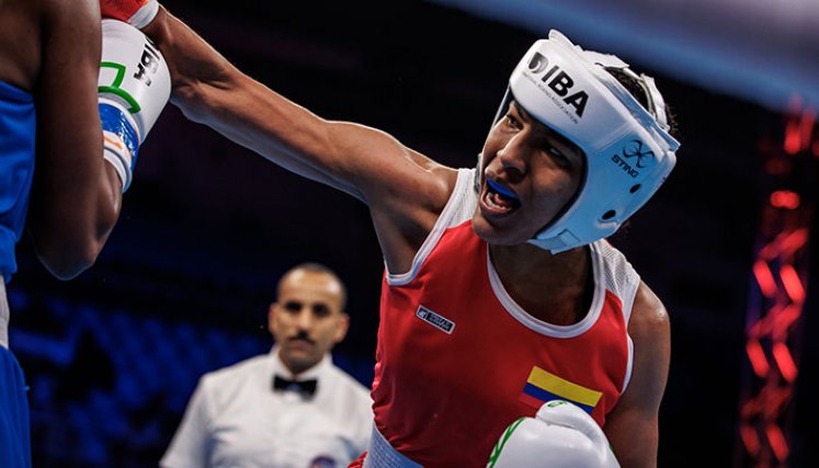 Camila Camilo, boxeadora colombiana. 