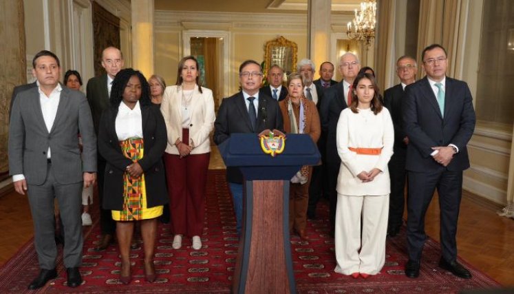 El presidente Gustavo Petro ha hecho ya dos revolcones ministeriales, en los nueve meses de Gobierno./Foto archivo