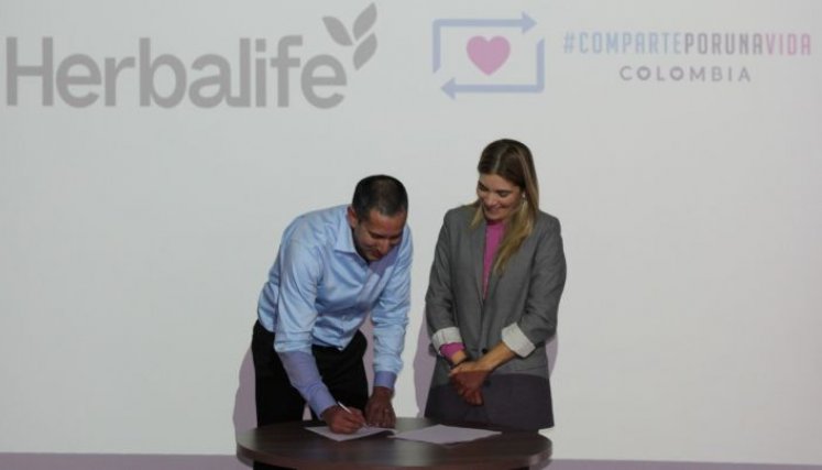 Gracias a una alianza entre Herbalife Nutrition y la Fundación Comparte por una Vida Colombia