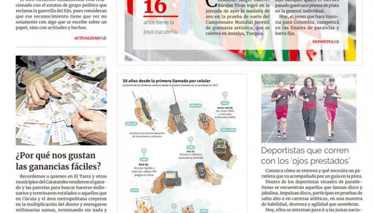 Portada La Opinión del domingo 2 de abril de 2023