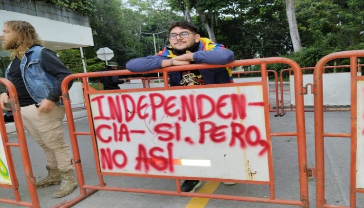 Estudiantes de la universidad Francisco de Paula Santander, seccional Ocaña esperan ser escuchados.