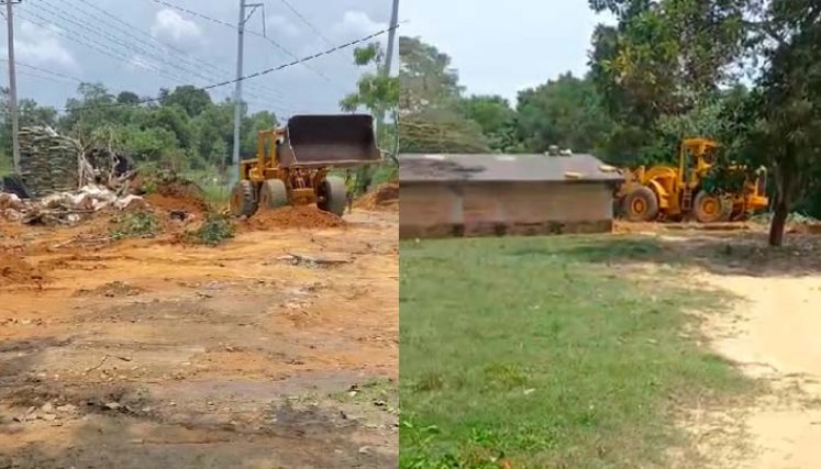 Destruyen instalaciones de antigua base militar en Campo Dos