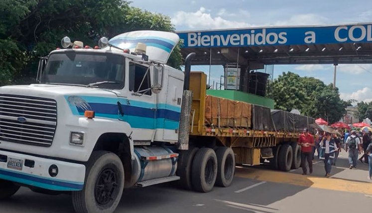El intercambio comercial alcanzó las 83.517 toneladas de mercancías, desde el 26 de septiembre de 2022. Foto La Opinión