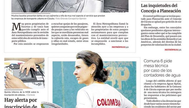 Portada del martes, 11 de abril de 2023