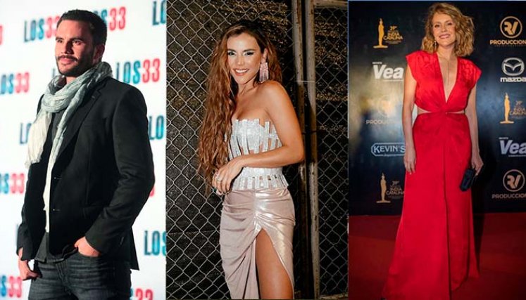 Los colombianos, en la gala de los Premios Platino