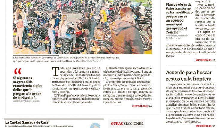 Portada del miércoles, 31 de mayo de 2023