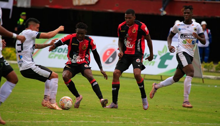 Cúcuta Deportivo vs. Llaneros. 
