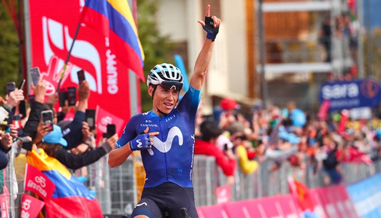 Einer Rubio, ciclista colombiano. 
