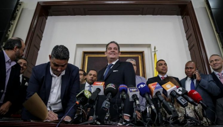 Con la presentación del proyecto de reforma a la salud liderado por Cambio Radical, en febrero, Germán Vargas Lleras activó nuevamente su participación en la escena pública . /Foto: archivo Colprensa