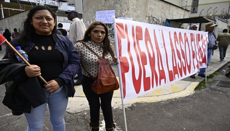 Juicio en el congreso al presidente Lasso de Ecuador 