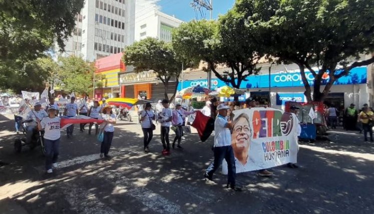 Simpatizantes de la Colombia Humana se sumaron 
