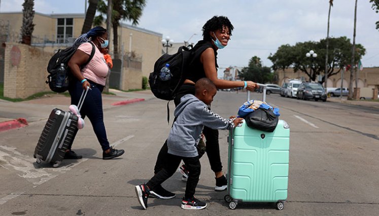Migrantes en USA 